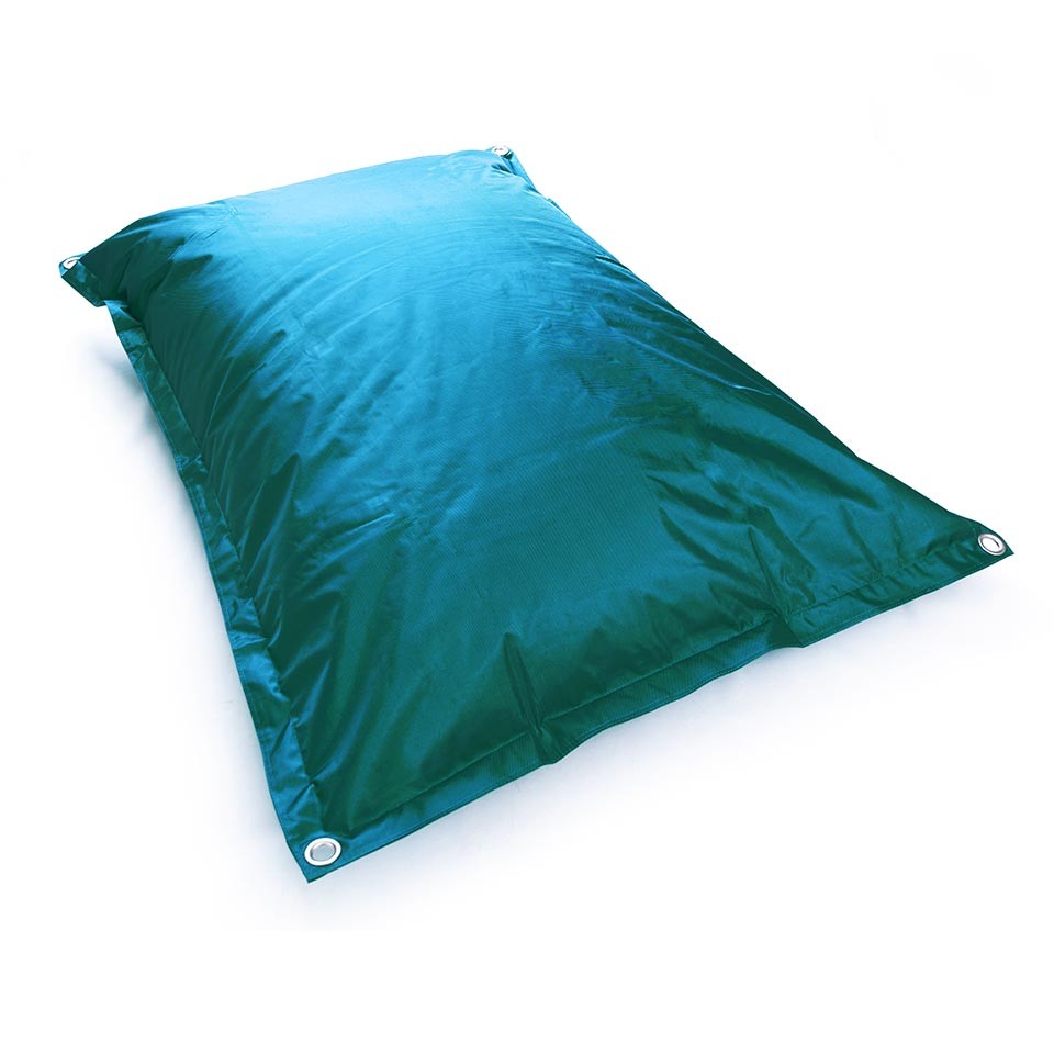 Pouf Extérieur Turquoise IRON RAW