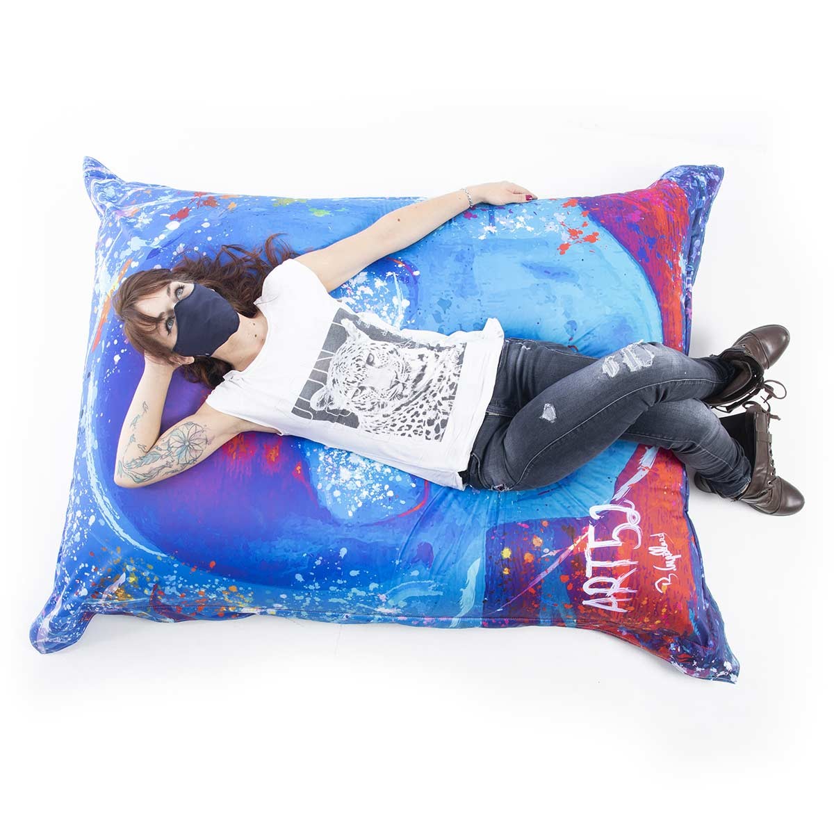 Pouf Gigante ART52® - Vanità Blu