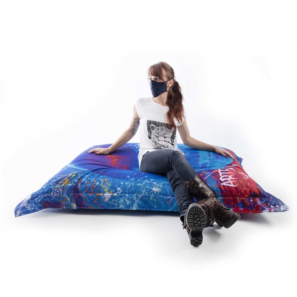 Pouf Gigante ART52® - Vanità Blu