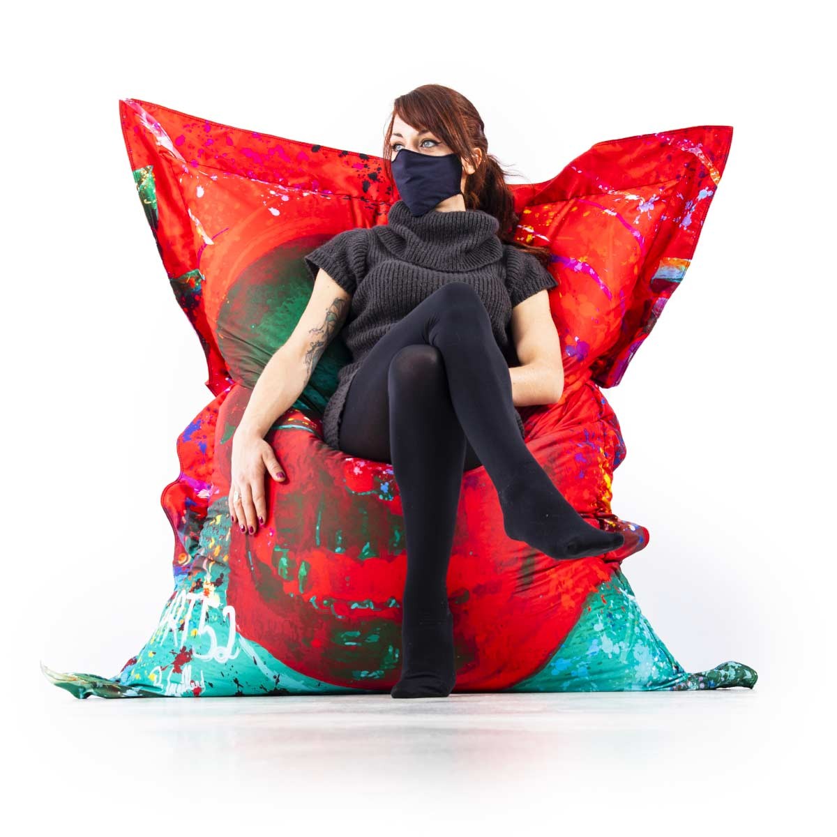 Riesensitzsack ART52® - Rote Eitelkeit