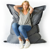 Riesiger XL Sitzsack Anthrazit