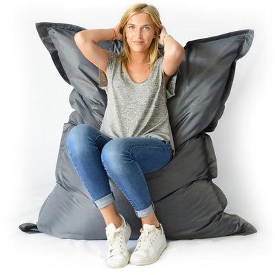 Riesiger XL Sitzsack Anthrazit