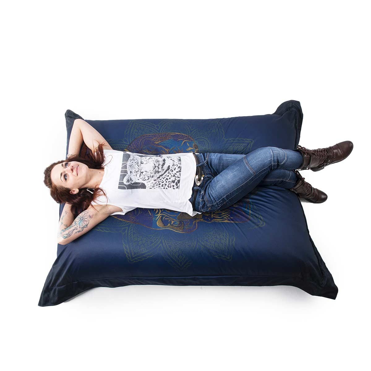 Riesensitzsack ART52® - Goldener Schädel